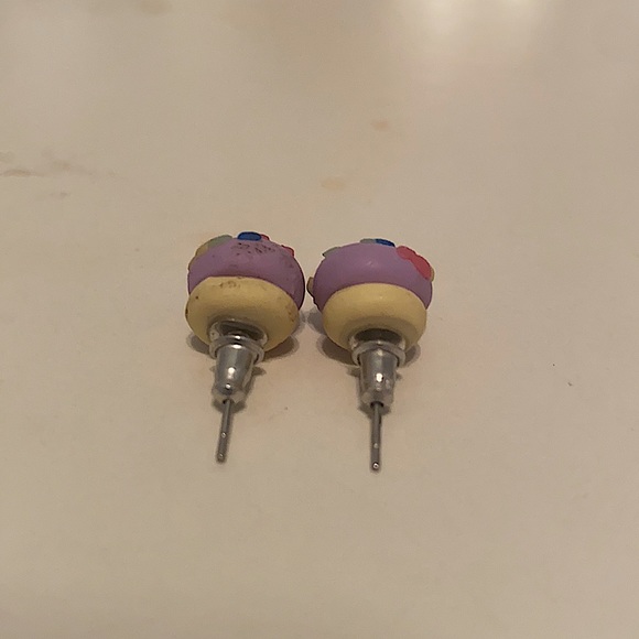 Set of 2 Clay Donut Earrings - Picture 6 of 7